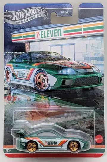 MATTLE HOTWHEELS SILVER SERIES TOYOTA SUPRA JGF54