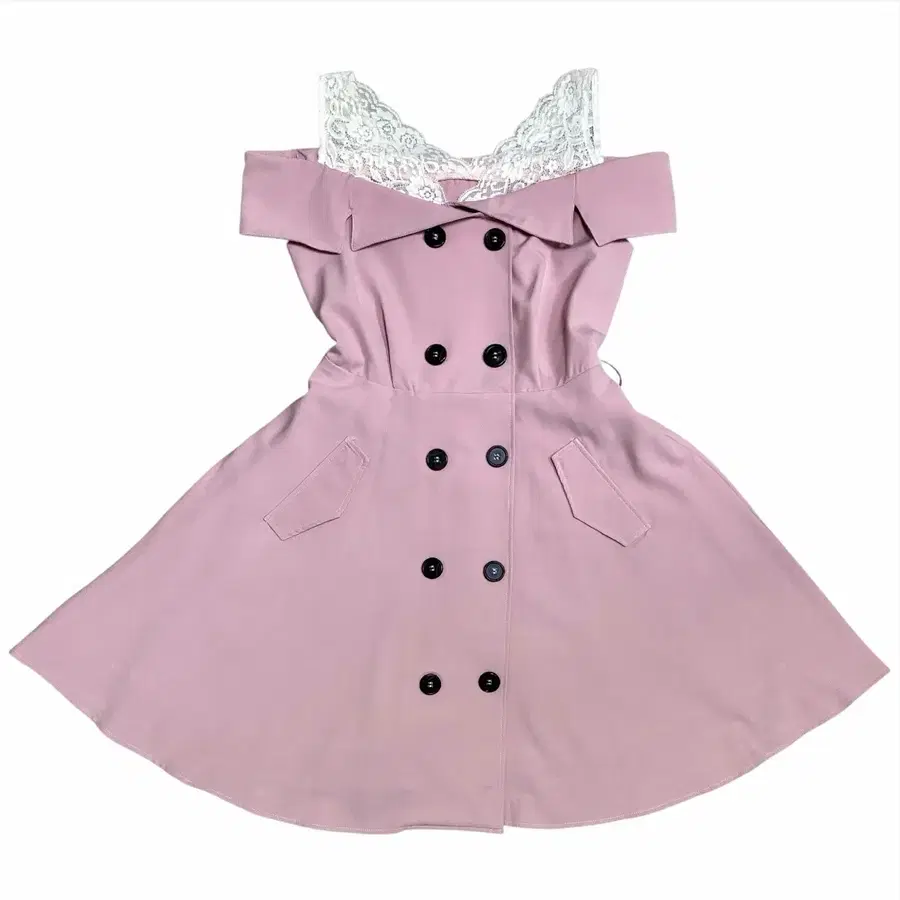 cecil mcbee 히메갸루 트렌치 원피스