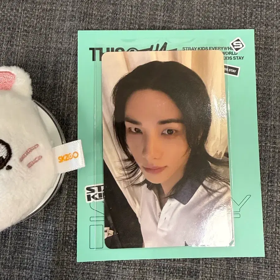 스트레이키즈 디스앤댓 팝업 지니렛 마그넷 포카 현진