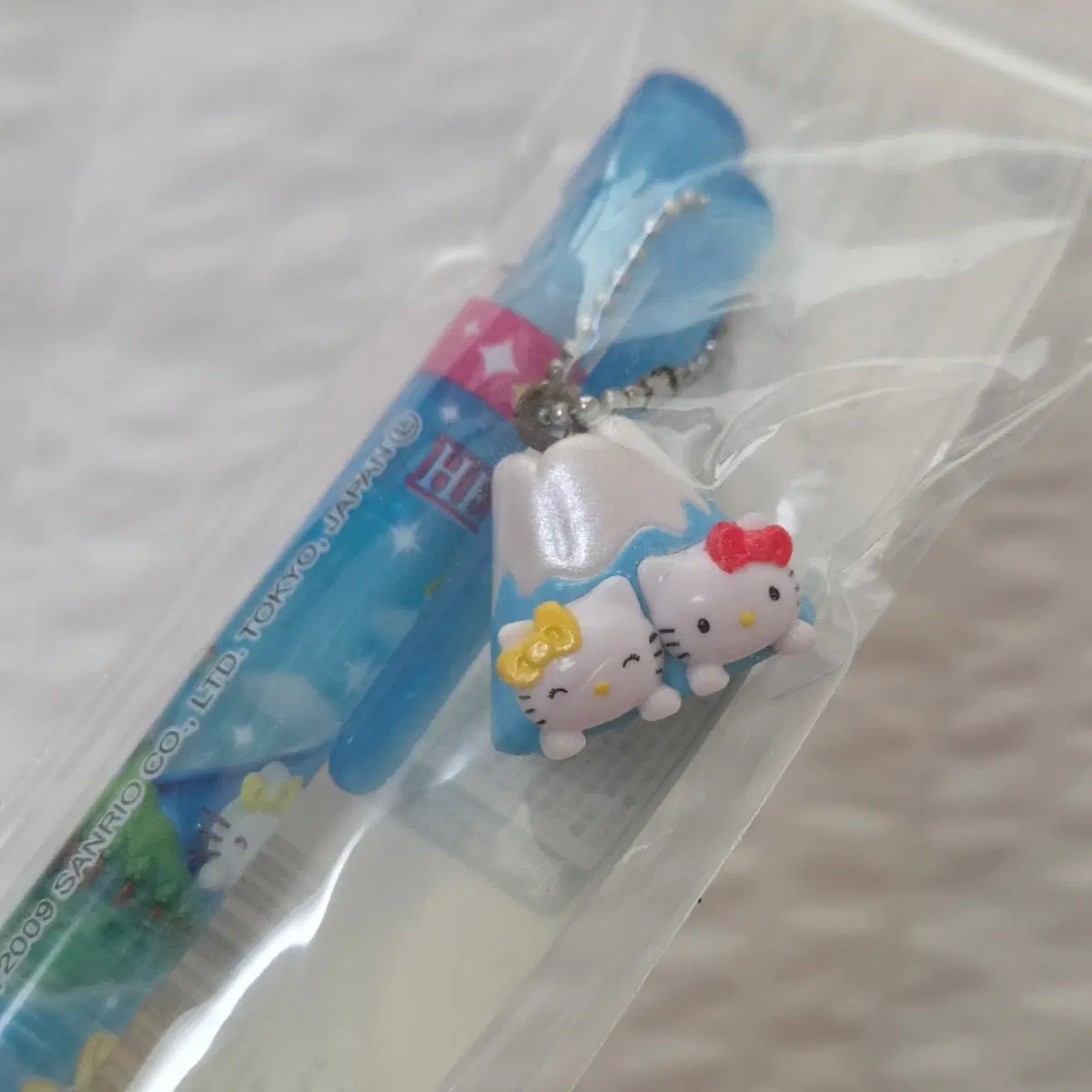 고전키티 후지산 쌍둥이 키티미미 키티볼펜