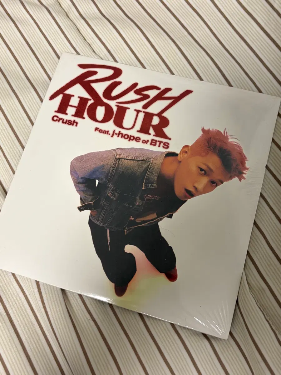 미개봉 크러쉬 Rush Hour LP (feat. 제이홉)