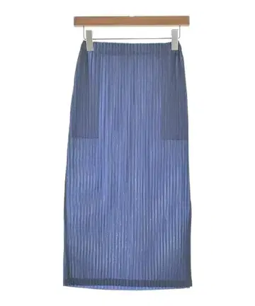 PLEATS PLEASE 롱 맥시 길이 스커트 여성용