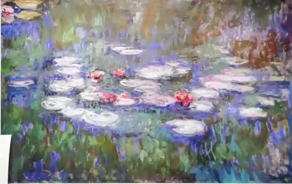 클로드 모네 수련 공식 라이센스 정식 판화 작품 그림
