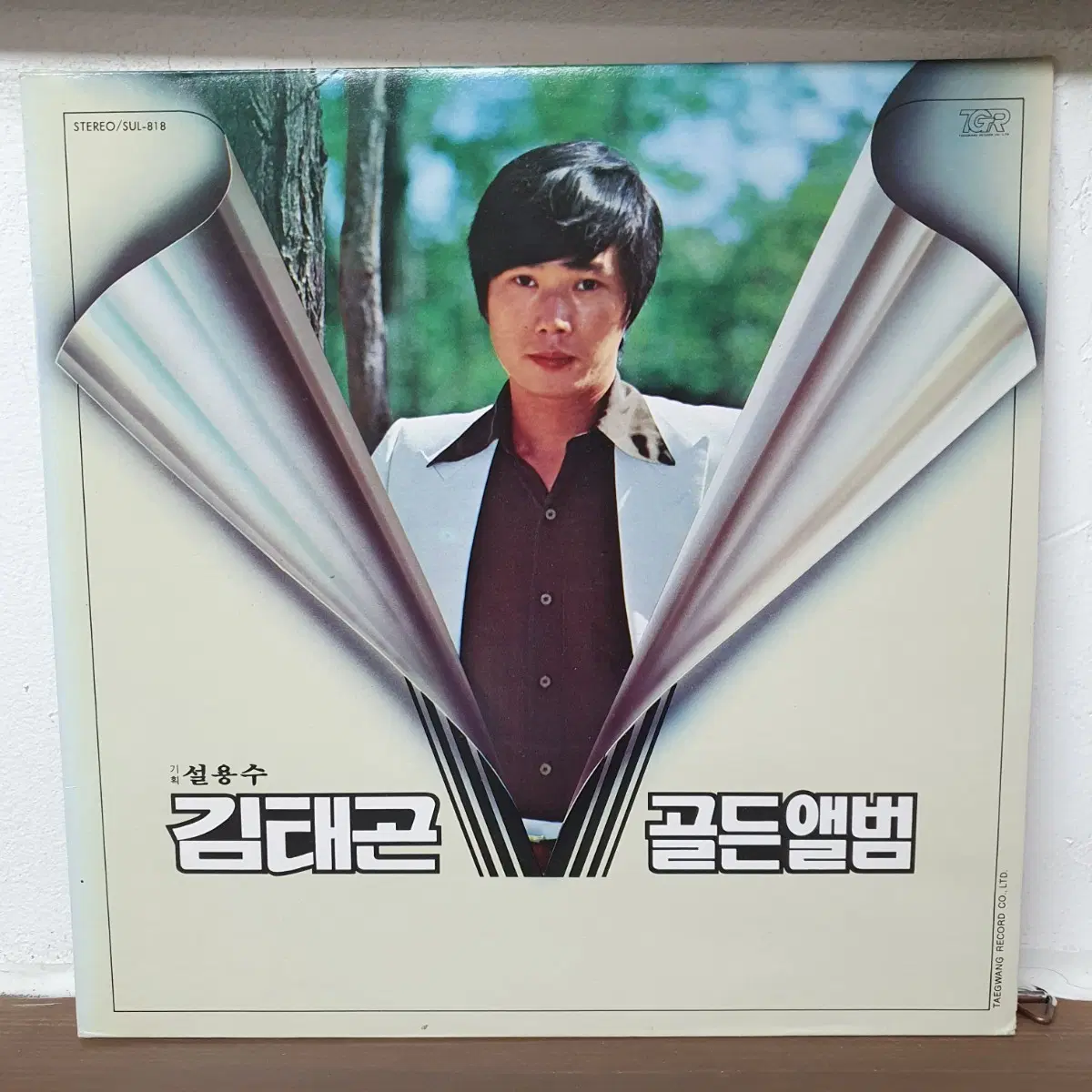 김태곤 골든앨범 LP 1985 망부석
