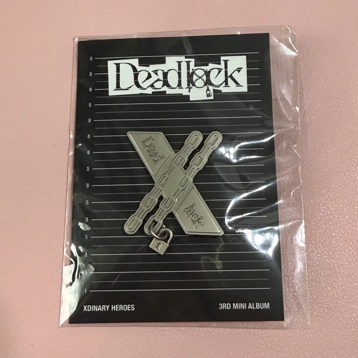 엑스디너리히어로즈 엑디즈 데드락 뱃지 양도 판매