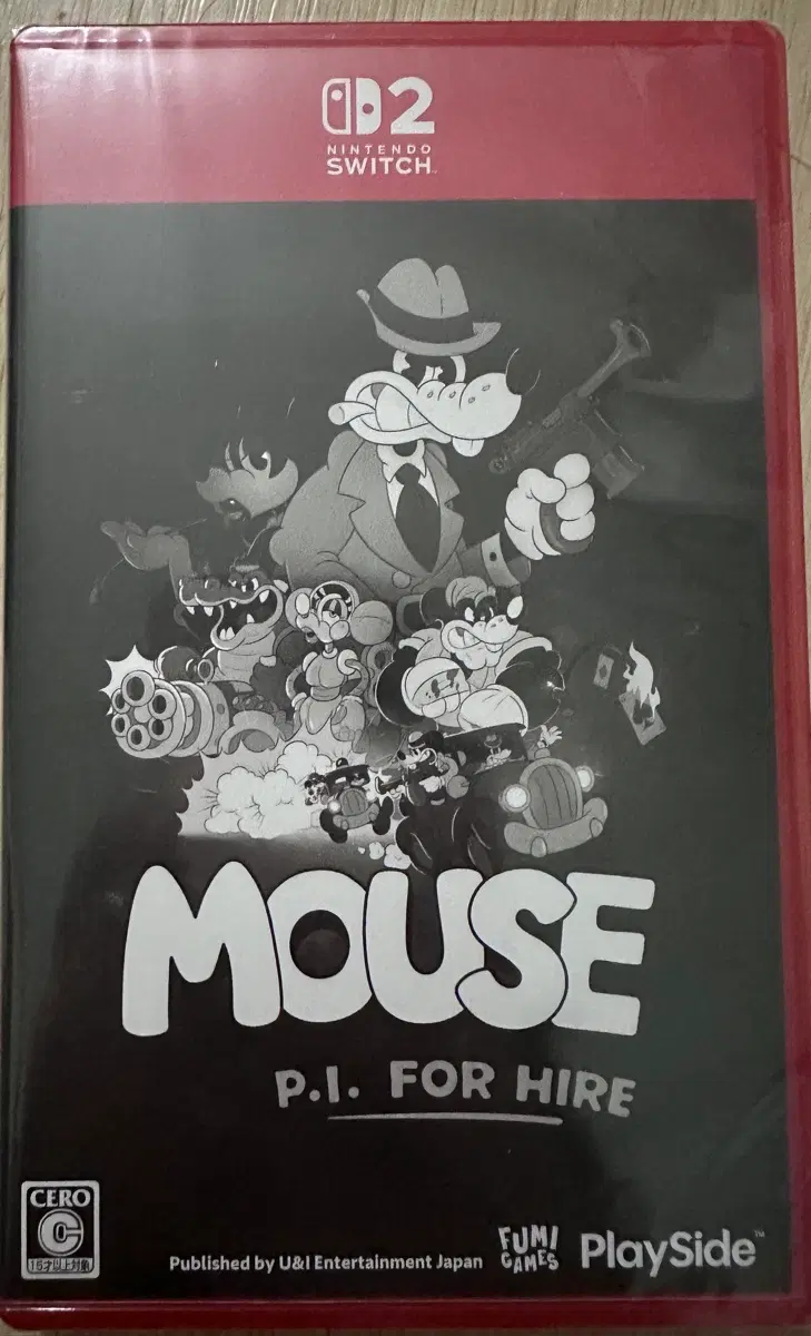 미개봉 닌텐도 스위치2 마우스 MOUSE P.I. For Hire