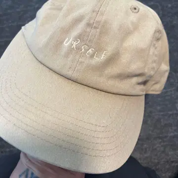 newhattan urself 로고 캡 베이지