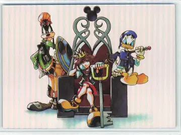 스퀘어 에닉스 아트 뮤지엄 킹덤하츠 [옥좌] KINGDOMHEARTSOfficialArt7 (킹덤 레어) 109K