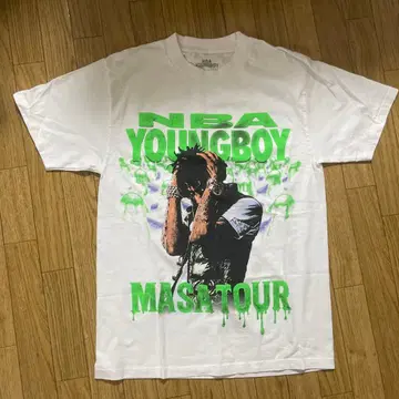 NBA Youngboy MASA 티셔츠 S 완판
