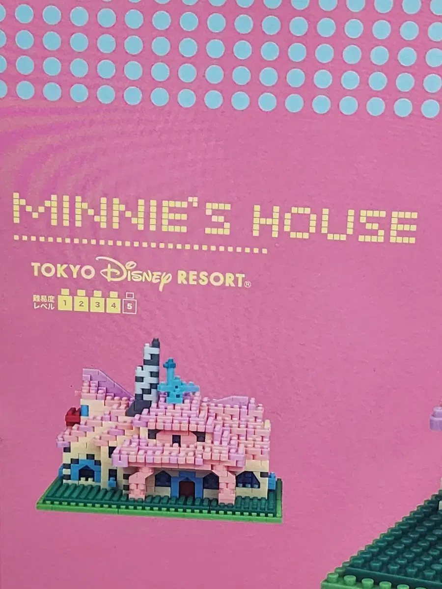 디즈니랜드 미니마우스 하우스 블록