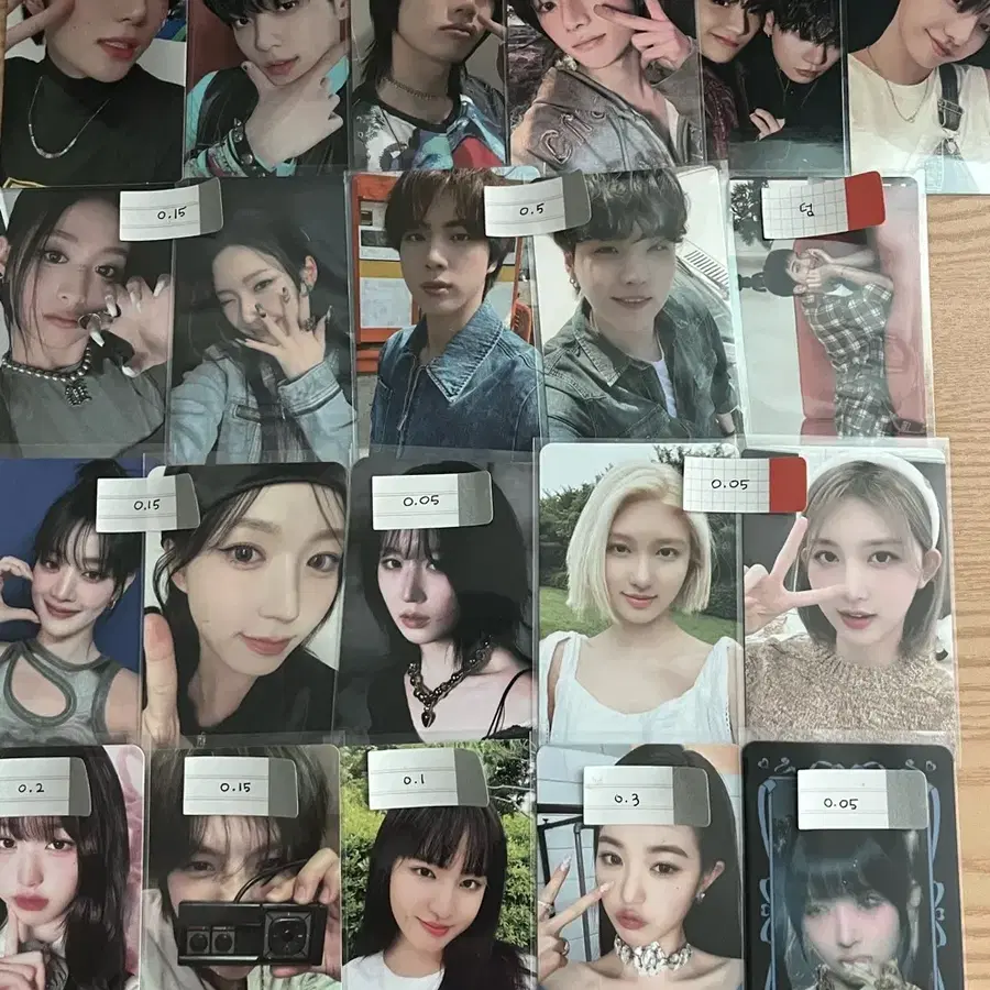 아이돌 포카 급처 / 투바투 아이브 보넥도 방탄소년단 여자아이들 베이비 몬스터 라이즈 엔믹스
