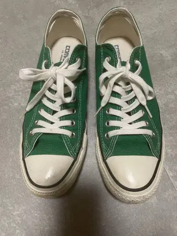 CONVERSE 캔버스 올스타 로우컷 그린
