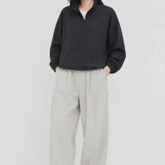 자주 블랙 여자 L 자켓 O0957