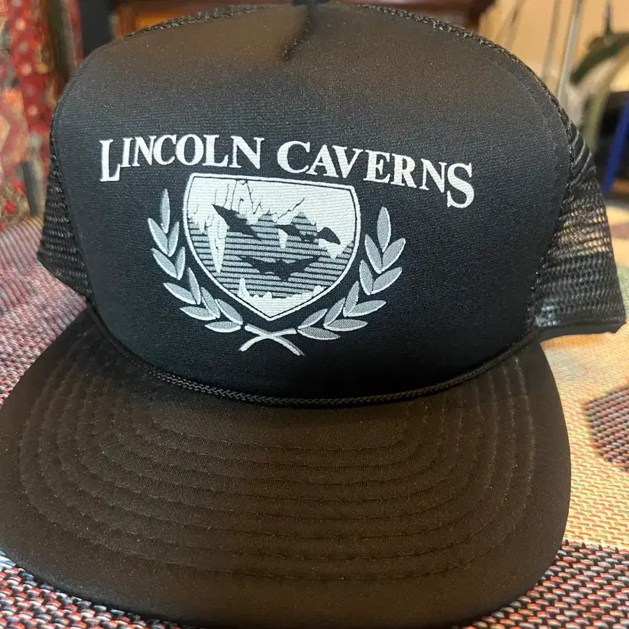 90s USA Lincoln Caverns(링컨 동굴) 기념 로프캡
