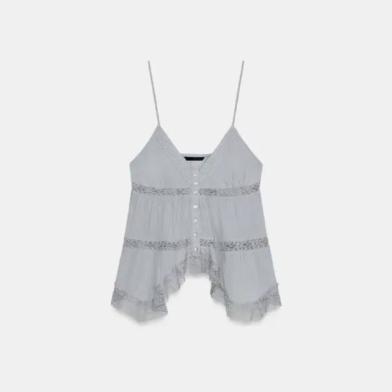 zara 자수 스트랩 나시 소라 M