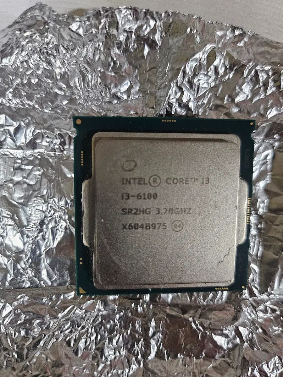 인텔 코어 i3-6100 CPU 3개