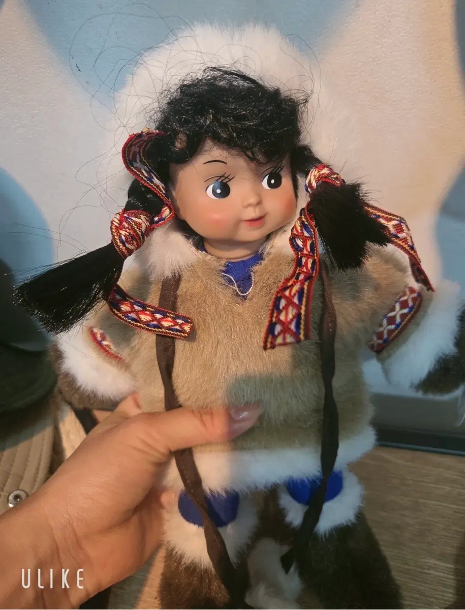 베이비돌 에스키모 이누이트 인형