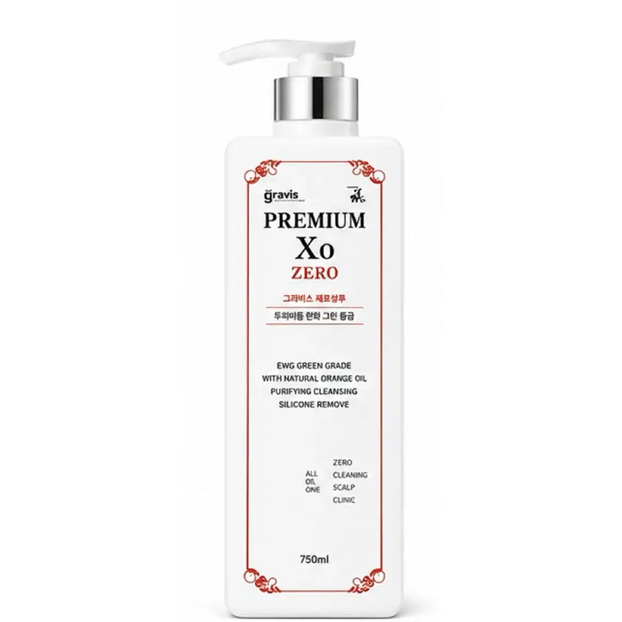 그라비스 프리미엄 제로 샴푸 500ml
