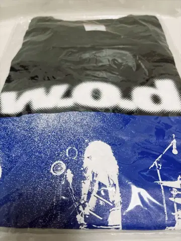[미개봉 새상품] w.o.d. 라이브 티셔츠 블랙
