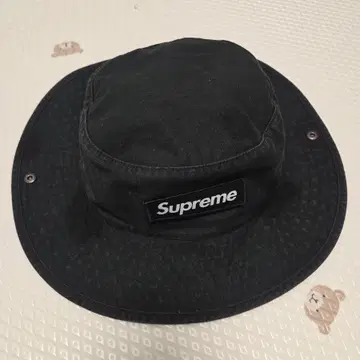 M/L] 슈프림 밀리터리 부니 블랙 23FW (Supreme Military Boonie