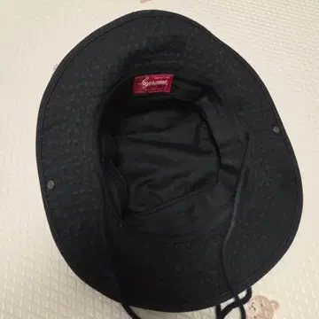 M/L] 슈프림 밀리터리 부니 블랙 23FW (Supreme Military Boonie