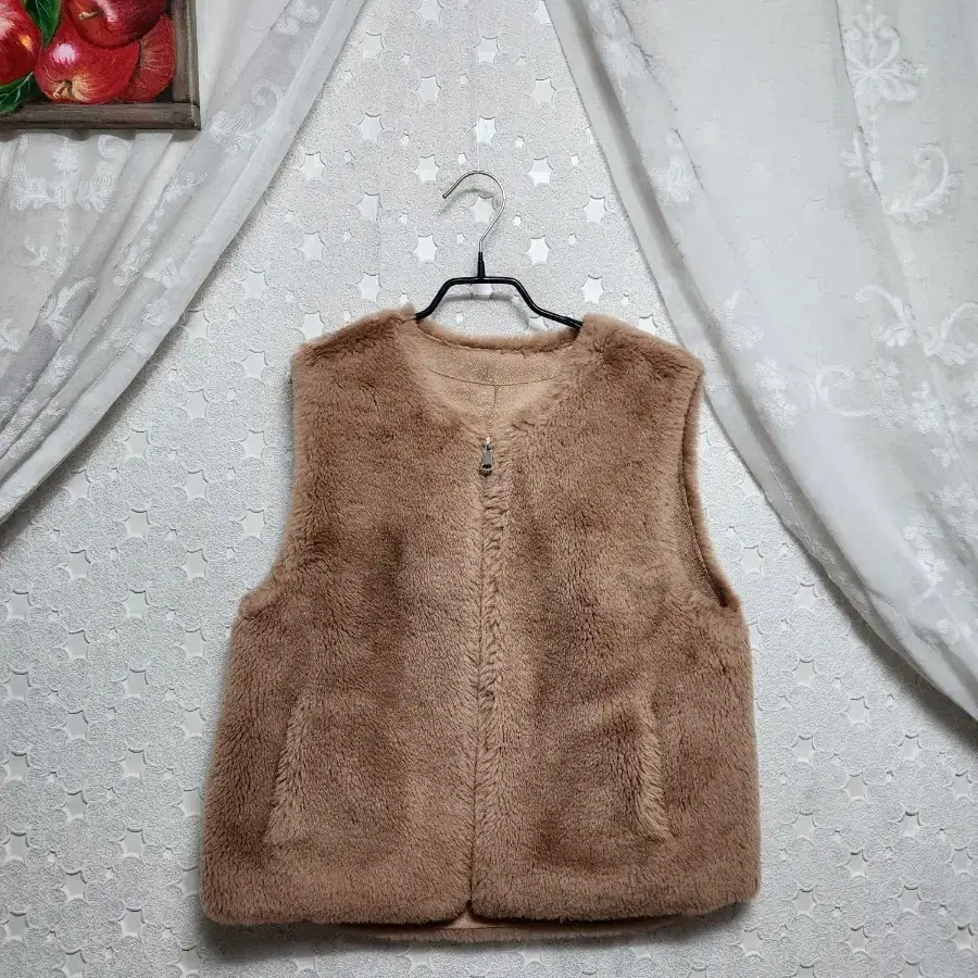 시티지 양모조끼 여성66