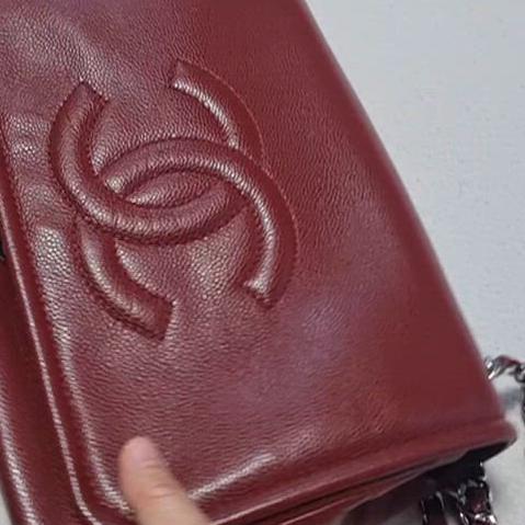 샤넬 상태최상(동영상)샤넬 클래식 케비어 타임리스 플랩백 버건디 사진 2