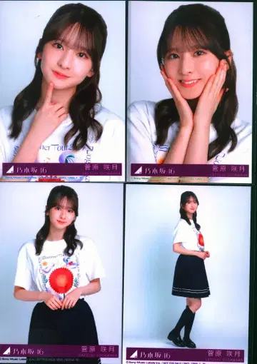 노기자카46 치트 데이 초회 한정판 스가와라 사츠키 봉입 혜택 브로마이드 컴프