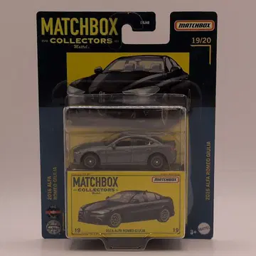 MATTEL MATCHBOX COLLECTORS GRK34 2016 ALFA ROMEO GIULIA / 그레이 19/20