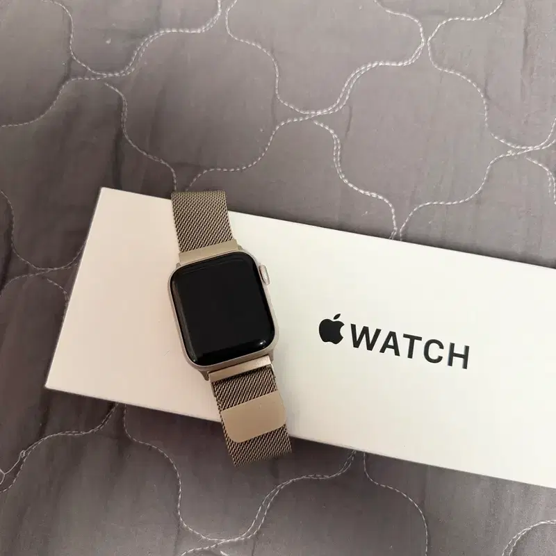 애플워치se3 40mm 스타라이트 GPS