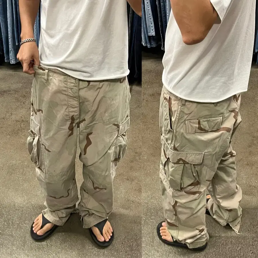 미군 데저트 카모 BDU 팬츠 (L/R)