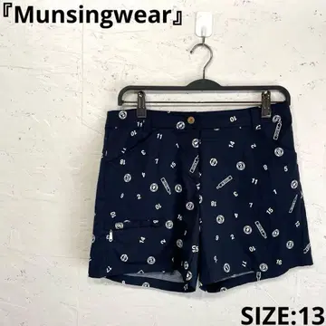 골프웨어 [ Munsingwear ] 올 패턴 숏팬츠 네이비 13