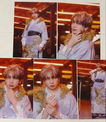 용궁성 3주년 사진 세트 토미타 유키 5장 컴프 세트