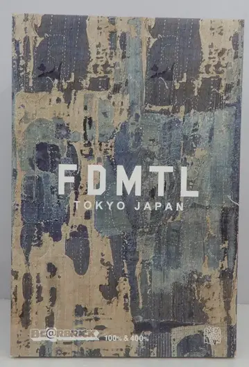 MEDICOMTOY BE@RBRICK FDMTL TOKYO JAPAN 100%&400%