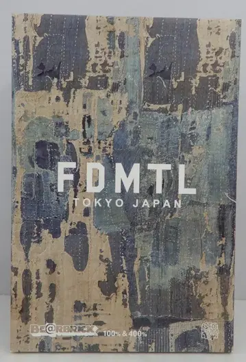 MEDICOMTOY BE@RBRICK FDMTL TOKYO JAPAN 100%&400%
