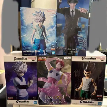 HUNTER x HUNTER 피규어 5종 세트