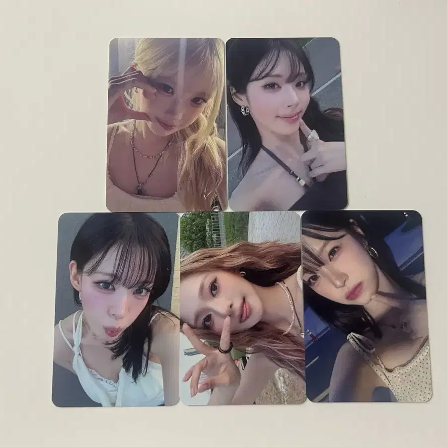 프로미스나인 메이크스타 대면팬싸 미공포 포카세트