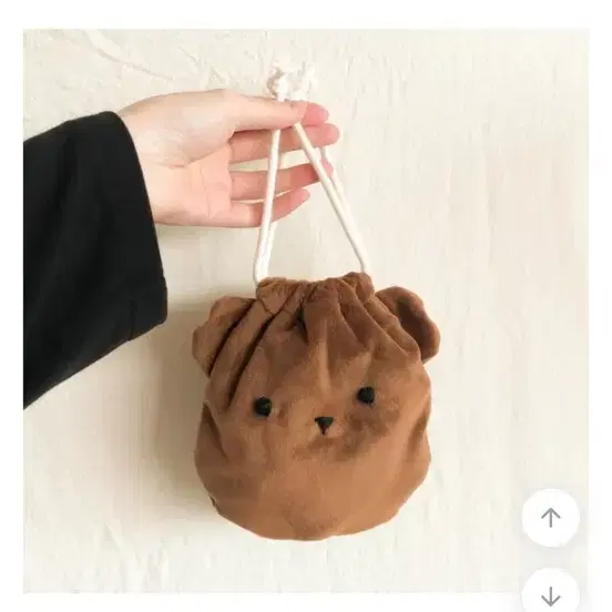 에이블리 미피 곰돌이 복조리 파우치