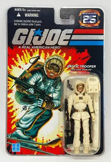 HASBRO 25주년 기념 아틱 트루퍼 코드네임 스노우 잡
