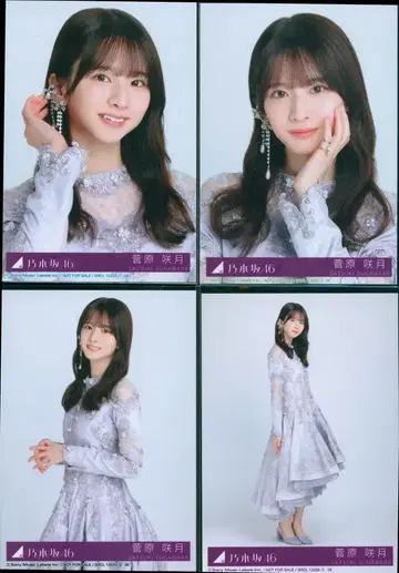 노기자카46 네이블 오렌지 초회 한정판 스가와라 사츠키 봉입 혜택 브로마이드 컴프