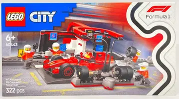 LEGO Formula 1 페라리 레이스카 피트인 60443