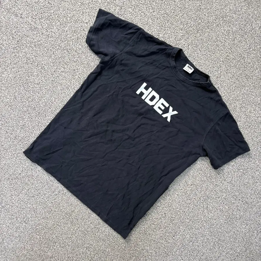 L HDEX 에이치덱스 네이비 반팔 티셔츠 0819J2