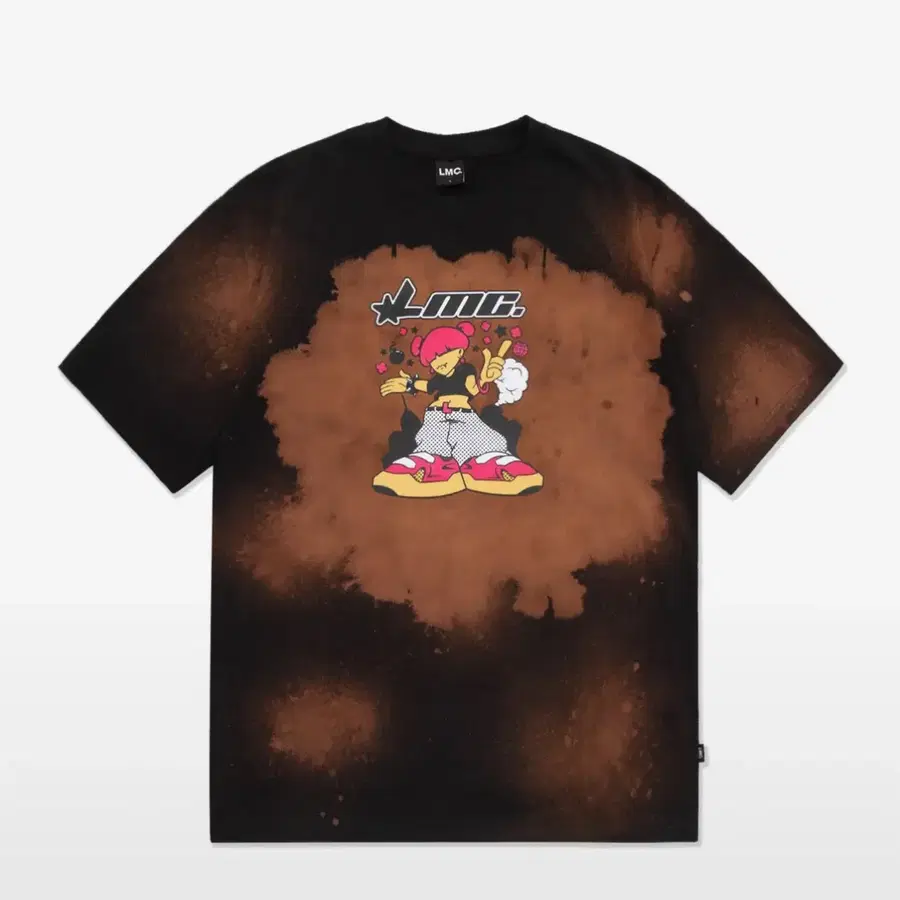 LMC LOST CITY GIRL TEE black