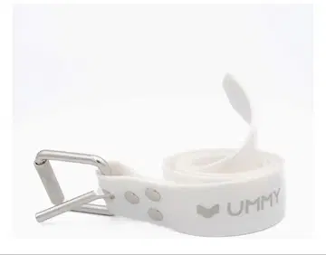 UMMY 화이트 고무 벨트 다이빙 웨이트 벨트 프리다이빙