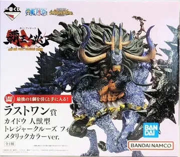 BANDAI SPIRITS 제일복권 원피스 패왕의 조짐 with ONE PIECE TREASURE CRUISE 라스트원상 카이도 인형 수인형 보물 크루즈 피규어 메탈릭 컬러ver.