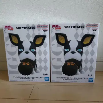 죠죠의 기묘한 모험 SOFVIMATES 이기 피규어 2체 세트