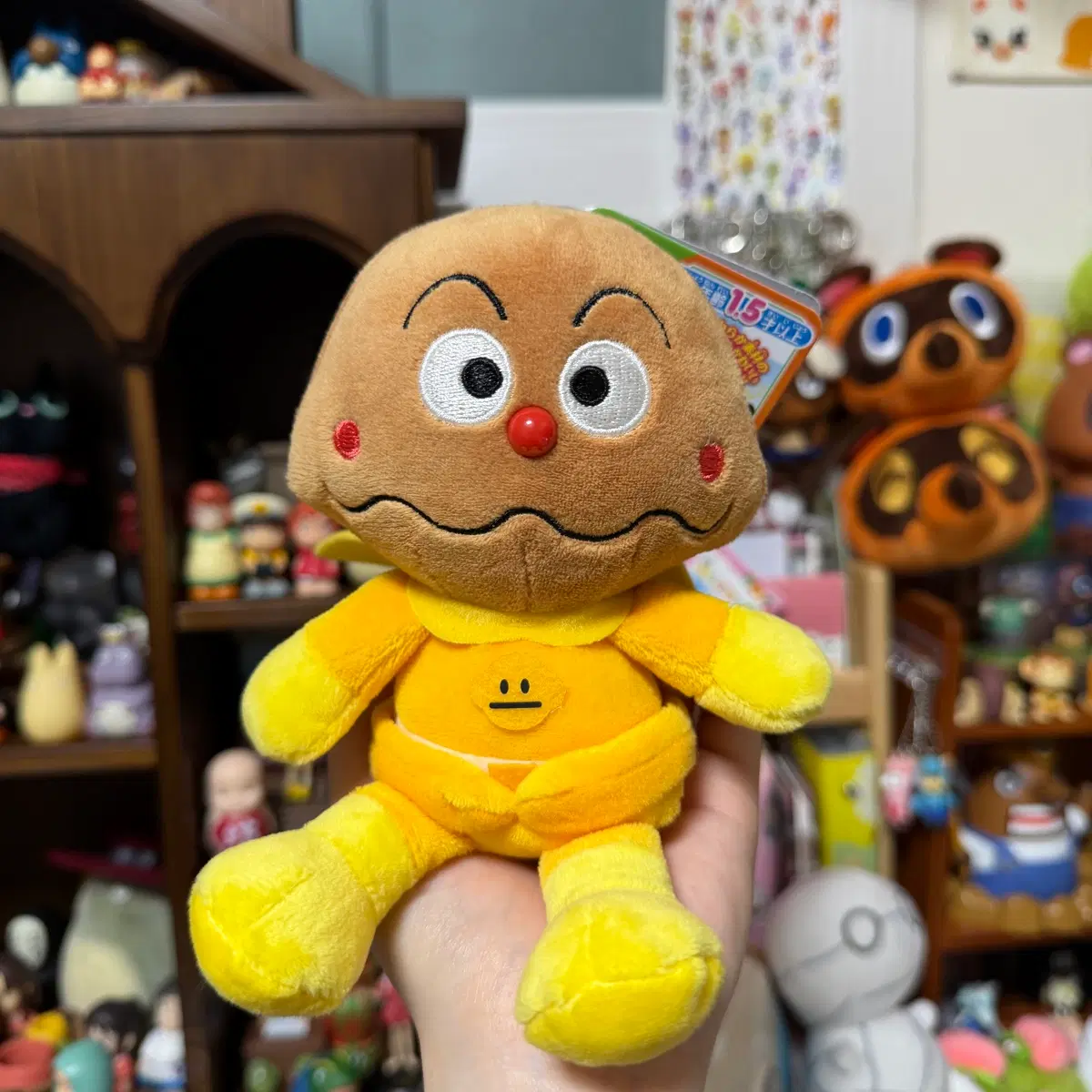 호빵맨 카레빵맨 인형