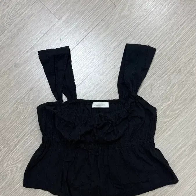 스무스무드 블랙 나시