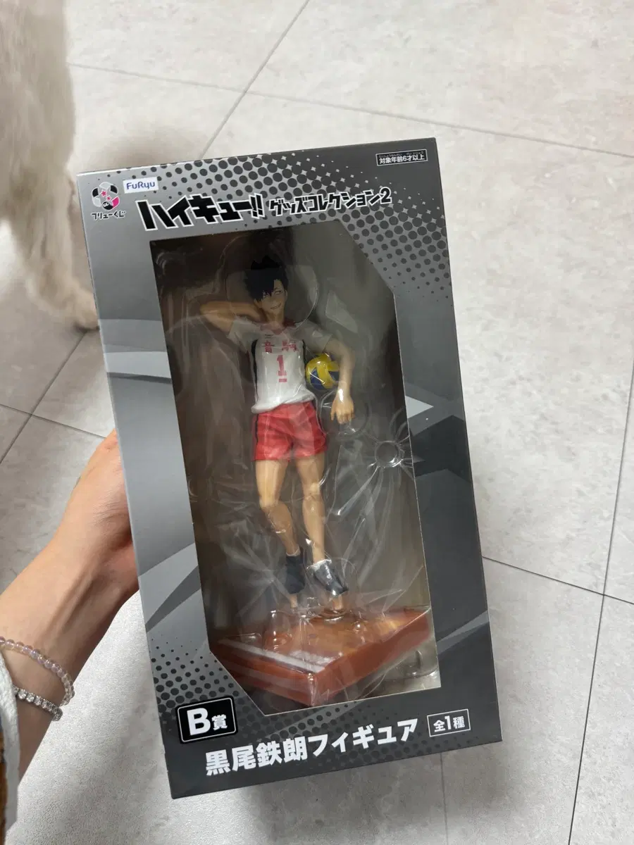 하이큐 이치방쿠지 제일복권 b상 쿠로오 테츠로 피규어