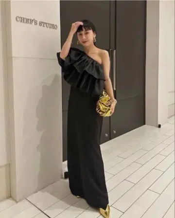 [ 미사용 새상품 ] Ameri/LUSTER TIERED LAYERED DRESS